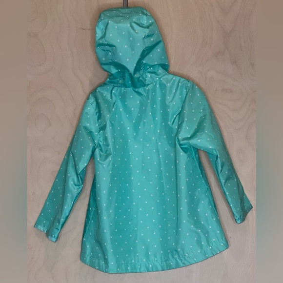 Carter’s Windbreaker Hooded Green Poke a dots Bunny 24mo - Picture 10 of 11